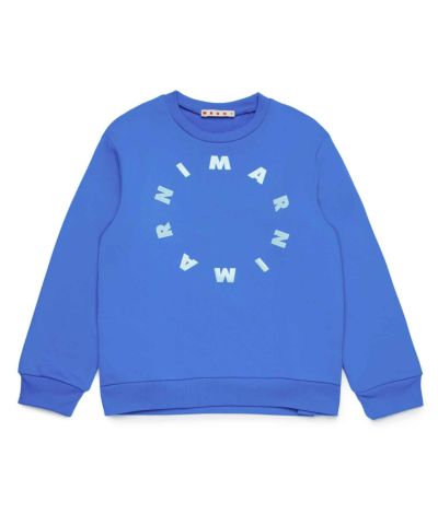 MARNI(マルニ)Kids & Junior サークルブランドロゴスウェットプルオーバー