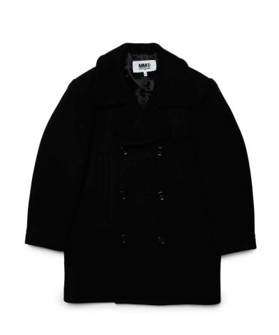 MM6 Maison Margiela(エムエムシックス)Kids & Junior ウールブレンドダブルブレストコート