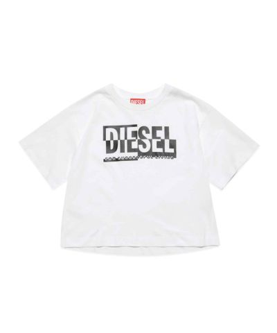 DIESEL（ディーゼル）Kids & Junior ブランドロゴ半袖Tシャツカットソー