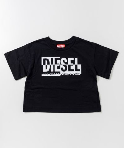 DIESEL（ディーゼル）Kids & Junior ブランドロゴ半袖Tシャツカットソー