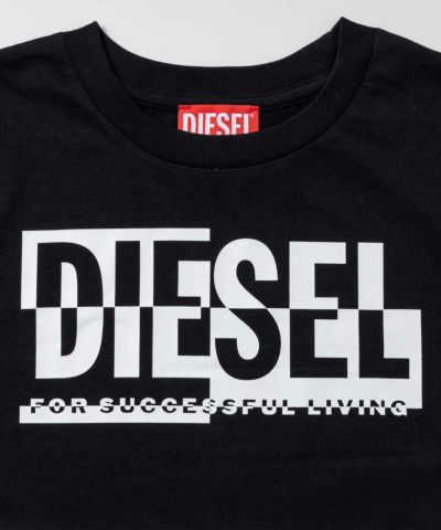 DIESEL（ディーゼル）Kids & Junior ブランドロゴ半袖Tシャツカットソー
