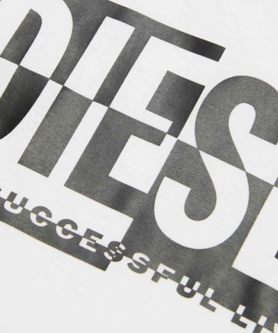 DIESEL（ディーゼル）Kids & Junior ブランドロゴ半袖Tシャツカットソー