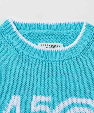 MM6 Maison Margiela(エムエムシックス)Kids & Junior ブランドロゴセーターニットウェア