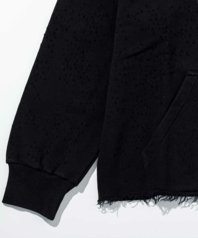 MM6 Maison Margiela(エムエムシックス)Kids & Junior ブランドロゴフーディーパーカープルオーバー