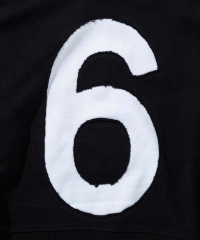 MM6 Maison Margiela(エムエムシックス)Kids & Junior ブランドロゴフーディーパーカープルオーバー