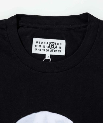 MM6 Maison Margiela(エムエムシックス)Kids & Junior ブランドロゴ半袖Tシャツカットソー