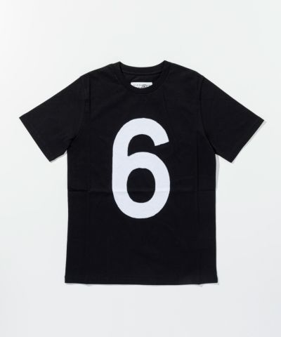 MM6 Maison Margiela(エムエムシックス)Kids & Junior ブランドロゴ半袖Tシャツカットソー