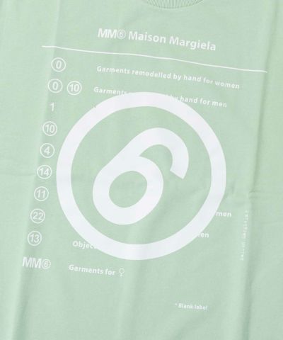 MM6 Maison Margiela(エムエムシックス)Kids & Junior ブランドロゴ半袖Tシャツカットソー