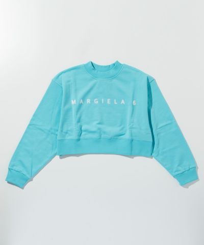 MM6 Maison Margiela(エムエムシックス)Kids & Junior ブランドロゴフーディーパーカープルオーバー