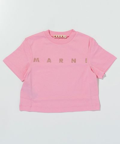 MARNI(マルニ)Kids & Junior ブランドロゴ半袖Tシャツカットソー