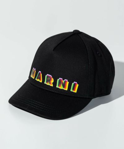 MARNI(マルニ)Kids & Junior ブランドロゴキャップ帽子