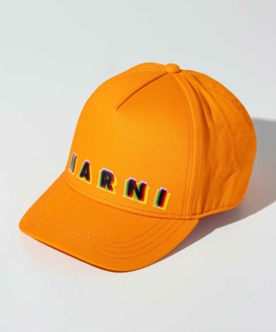MARNI(マルニ)Kids & Junior ブランドロゴキャップ帽子