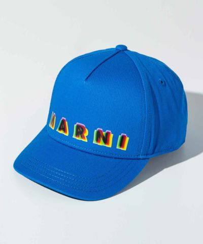 MARNI(マルニ)Kids & Junior ブランドロゴキャップ帽子