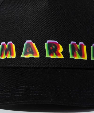 MARNI(マルニ)Kids & Junior ブランドロゴキャップ帽子