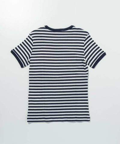 MAX&Co.(マックス アンド コー)Kids & Junior ワンポイントブランドロゴボーダー半袖Tシャツカットソー