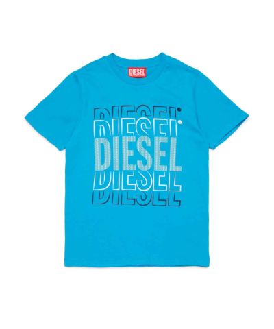 DIESEL(ディーゼル)Kids & Junior ブランドロゴ半袖Tシャツカットソー