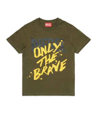 DIESEL(ディーゼル)Kids & Junior ブランドロゴ半袖Tシャツカットソー