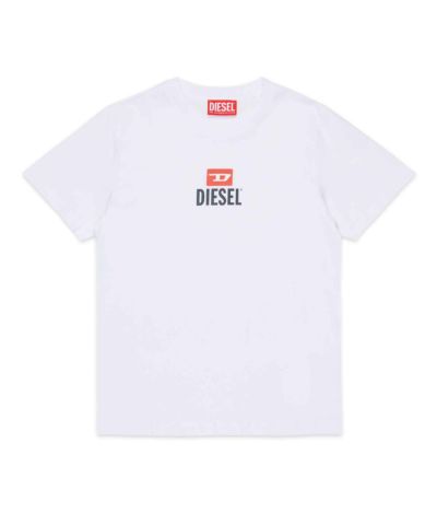 DIESEL(ディーゼル)Kids & Junior ワンポイントブランドロゴ半袖Tシャツカットソー