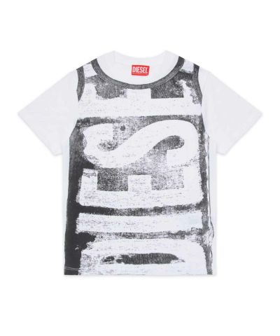 DIESEL(ディーゼル)Kids & Junior ブランドロゴ半袖Tシャツカットソー
