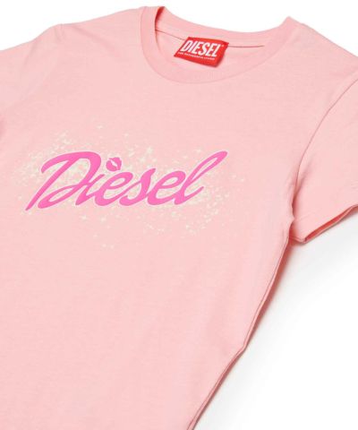 DIESEL(ディーゼル)Kids & Junior ブランドロゴ半袖Tシャツカットソー