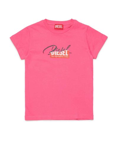 DIESEL(ディーゼル)Kids & Junior ブランドロゴ半袖Tシャツカットソー