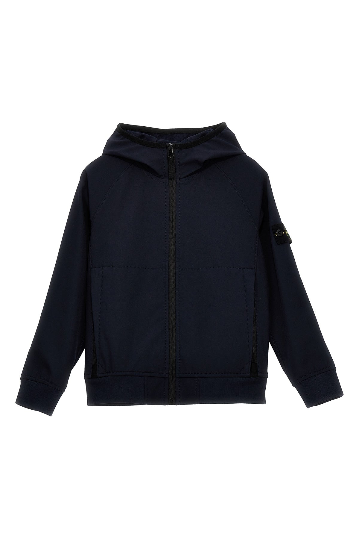 ロゴ バッジ フーディー ジャケット