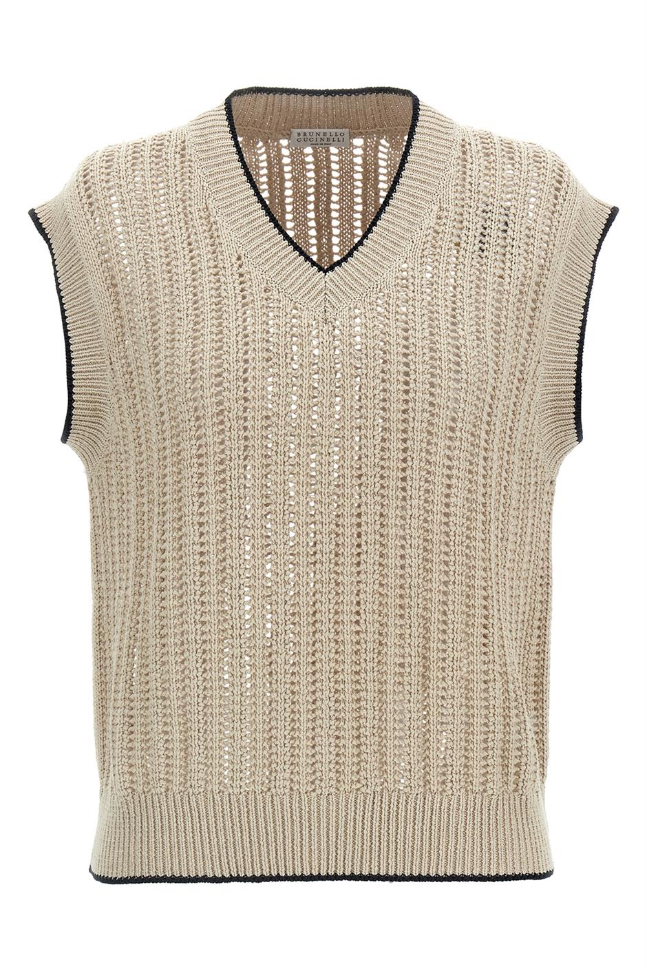 スーパーセール Brunello Cucinelli/ブルネロ ベスト クチネリ｜ニット トップス
