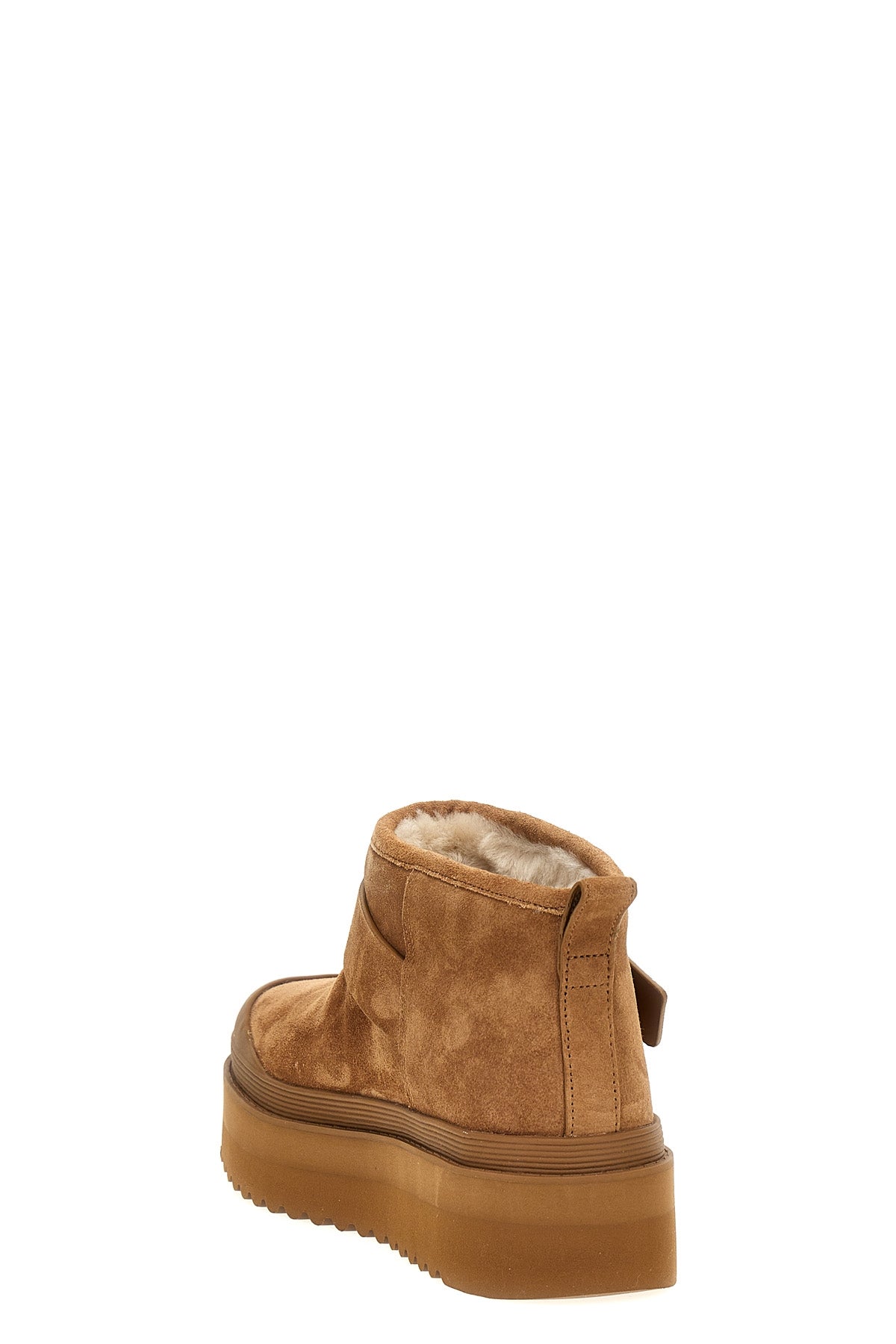 'Mellow Shearling Platform'
