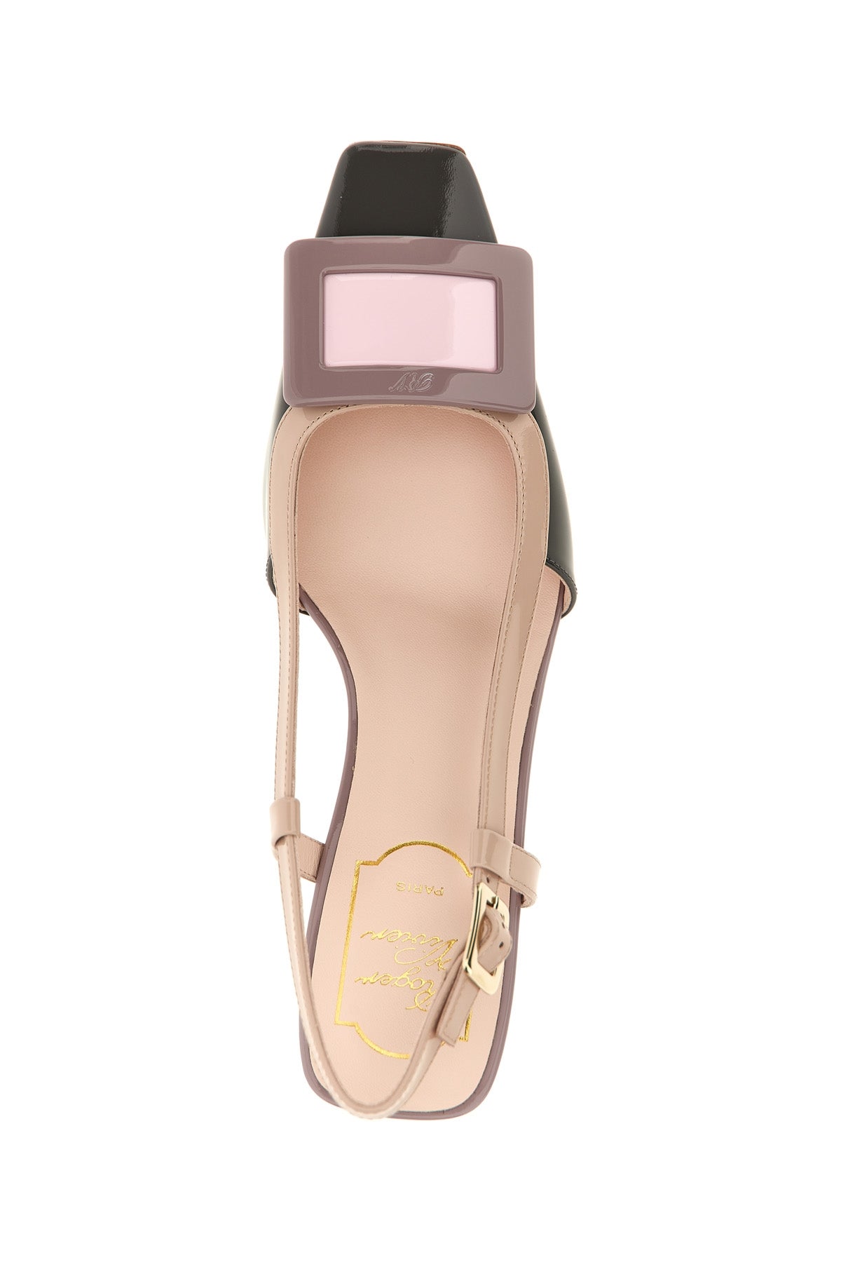 'Lacquered' スリングバック