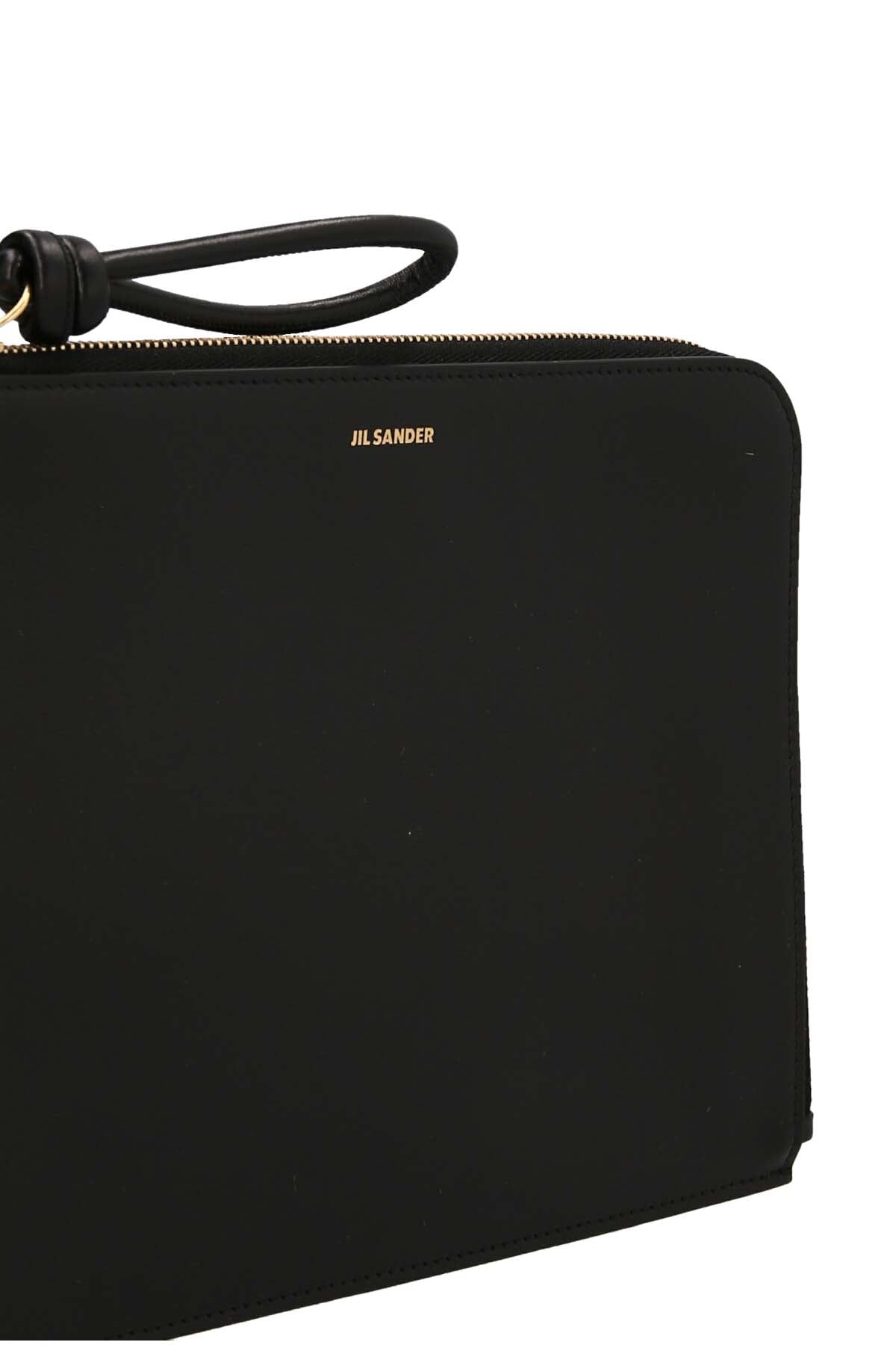 【JIL SANDER】カーネット パイソン調 レザークラッチ P01018213 JIL SANDER】カーネット パイソン調 レザークラッチ P01018213
