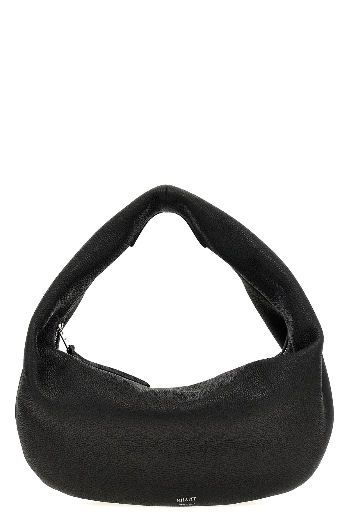 【VIP】KHAITE ミディアム オリビア ホーボーバッグ Medium Olivia Hobo in Black Pebbled Leather – KHAITE