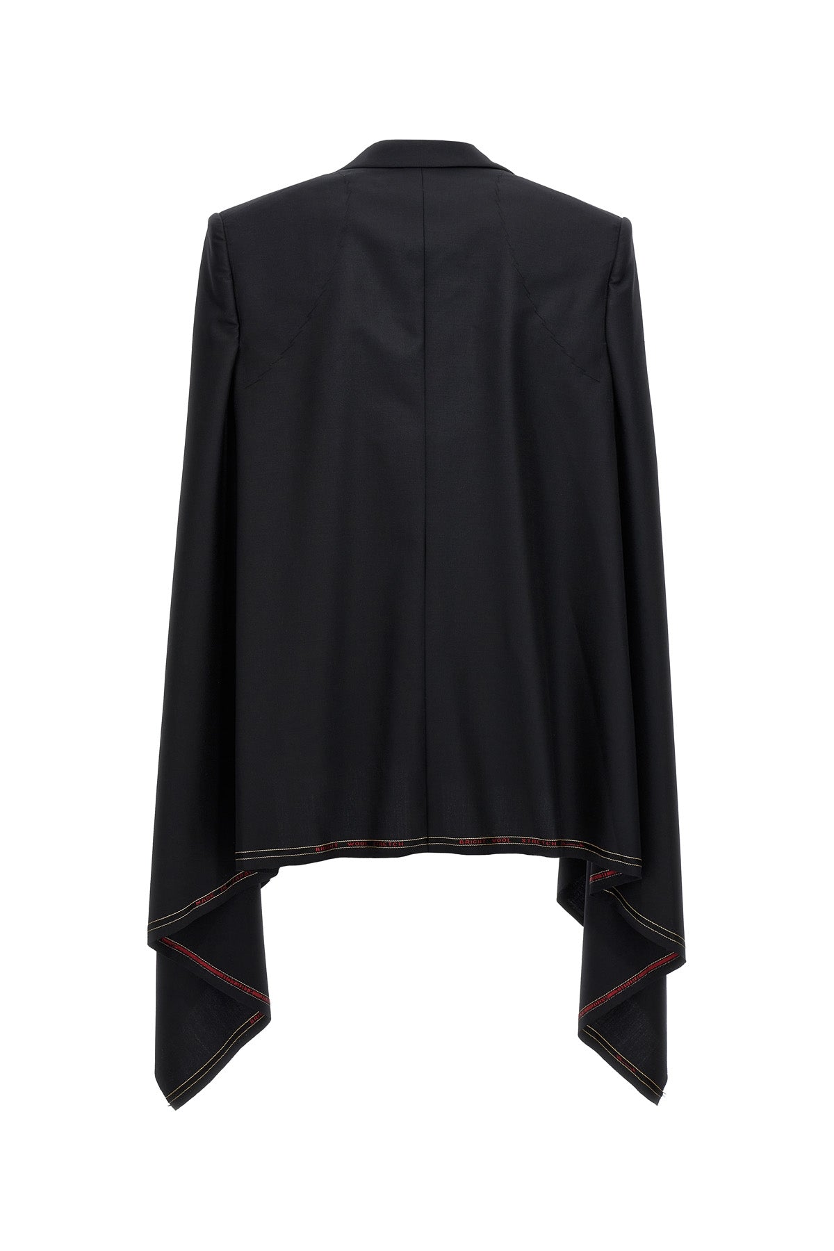 Junya Watanabe: Women's Levi's Panelled Cape (Black/Denim