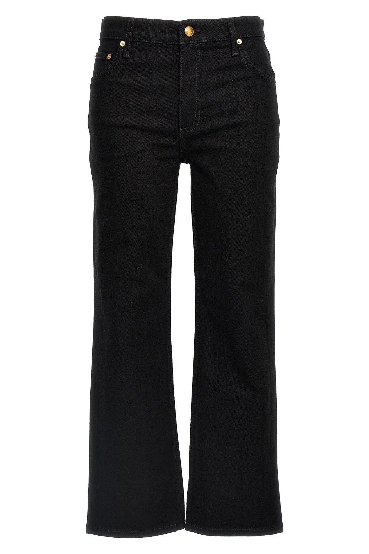 'Cropped Kick Flare' ジーンズ