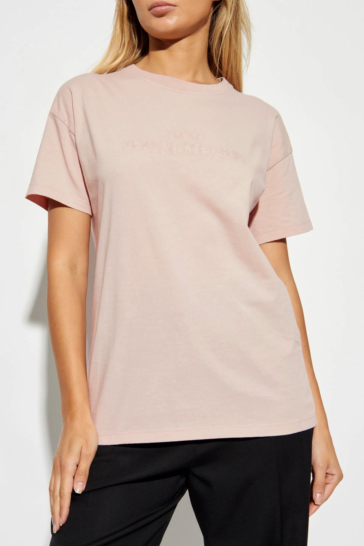 ロゴ エンブロイダリー Tシャツ