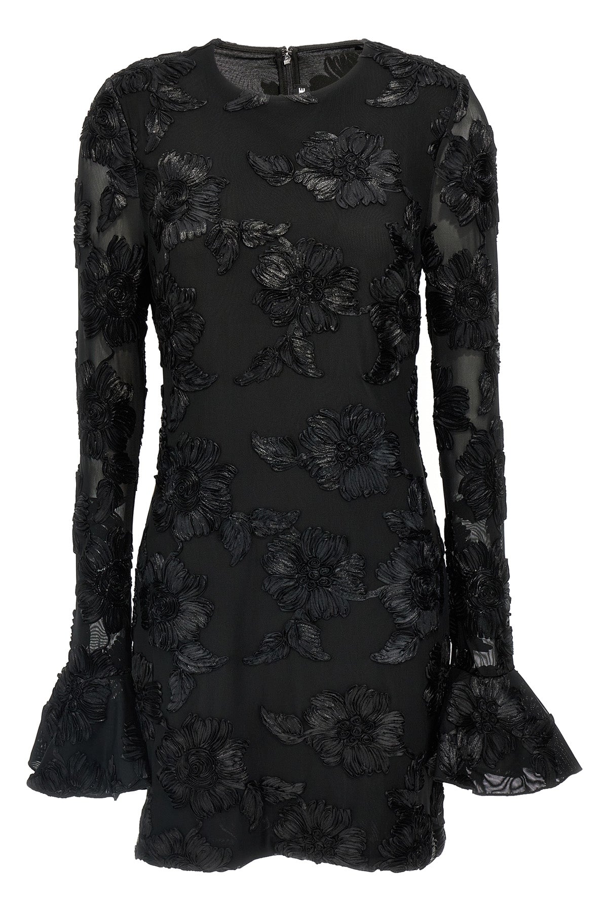 'Flower Mesh Mini' ドレス