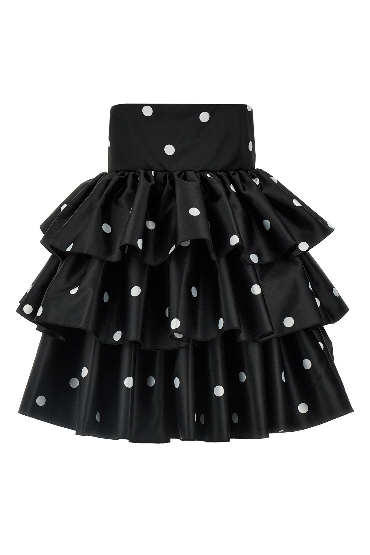 'Satin Ruffle' ドレス