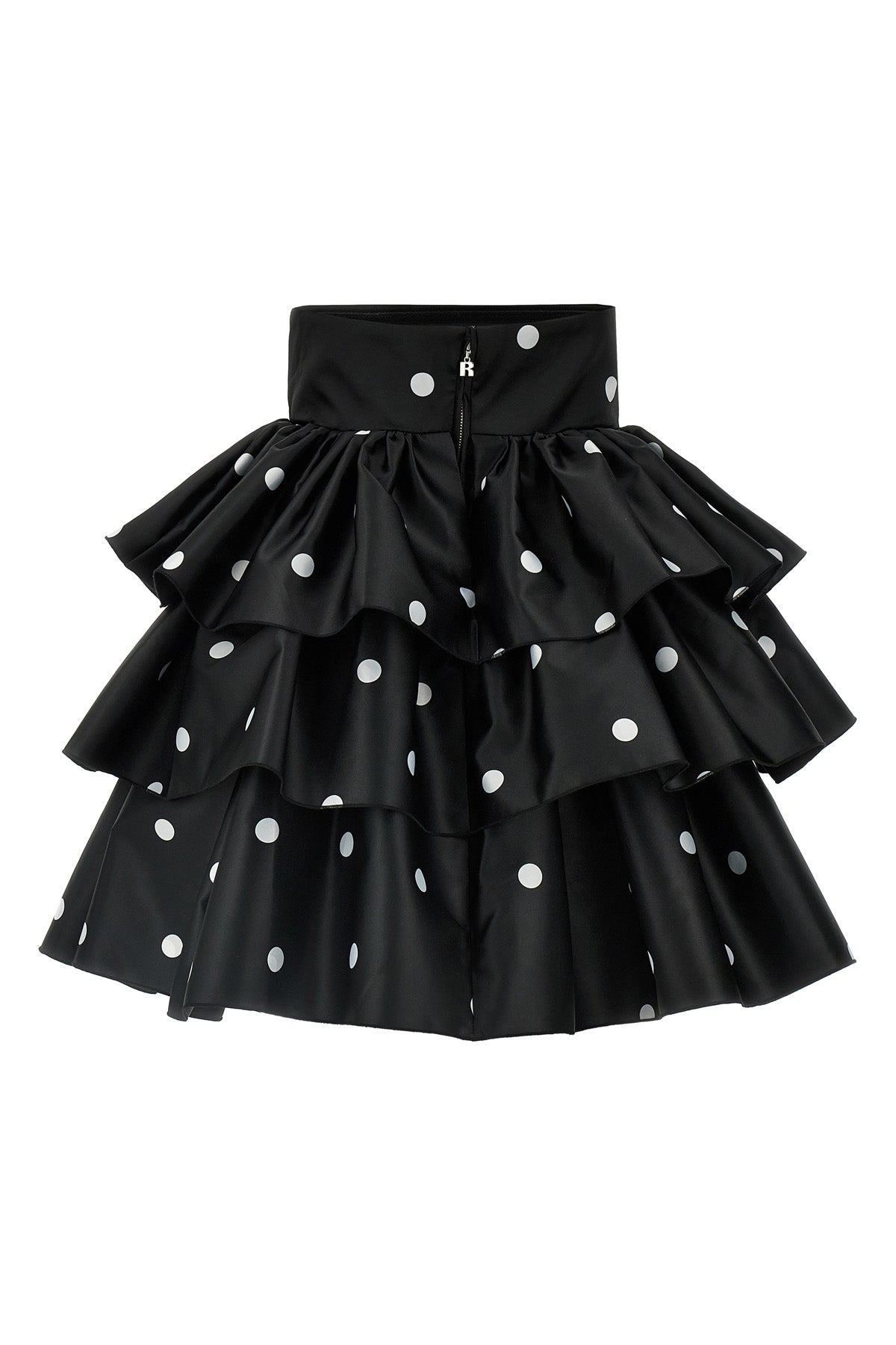'Satin Ruffle' ドレス