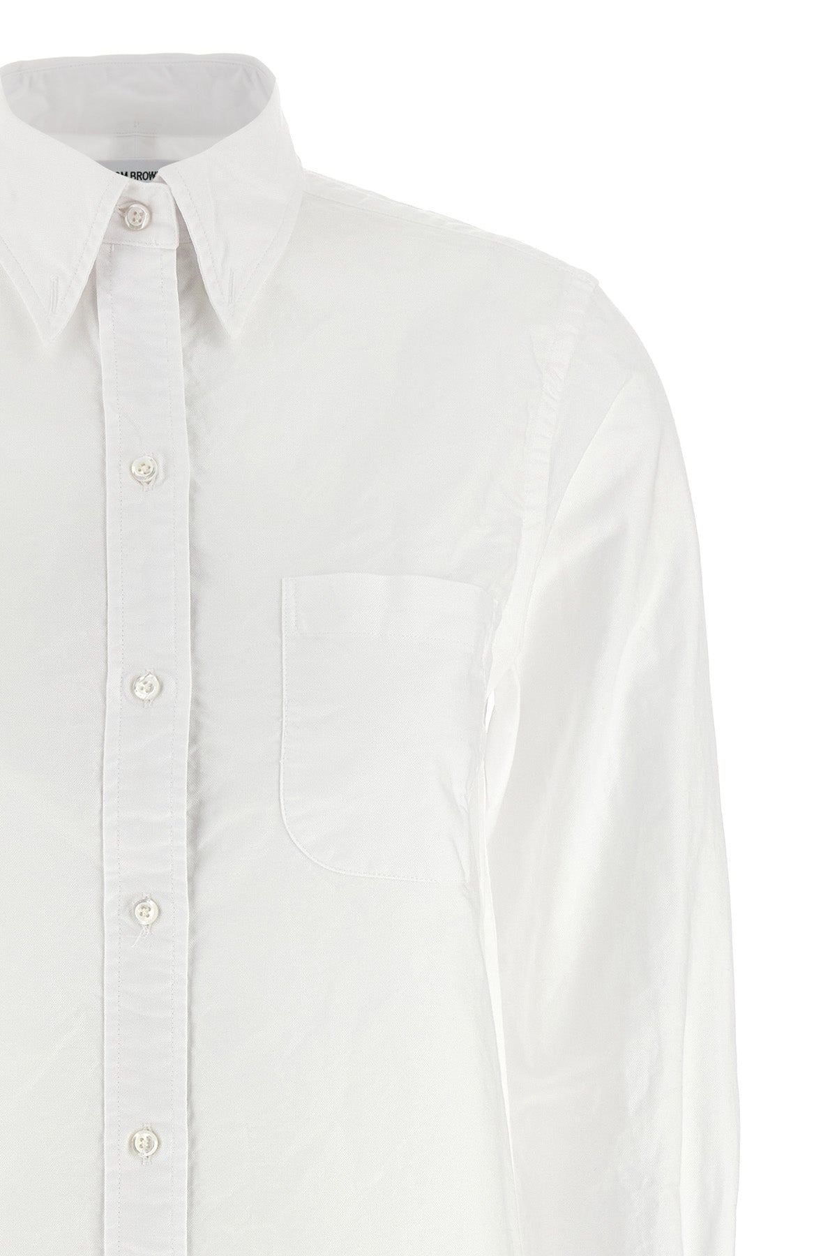 THOM BROWNE トム・ブラウン シャツドレス THOM BROWNE（トムブラウン）○ストライプコットンシャツドレス