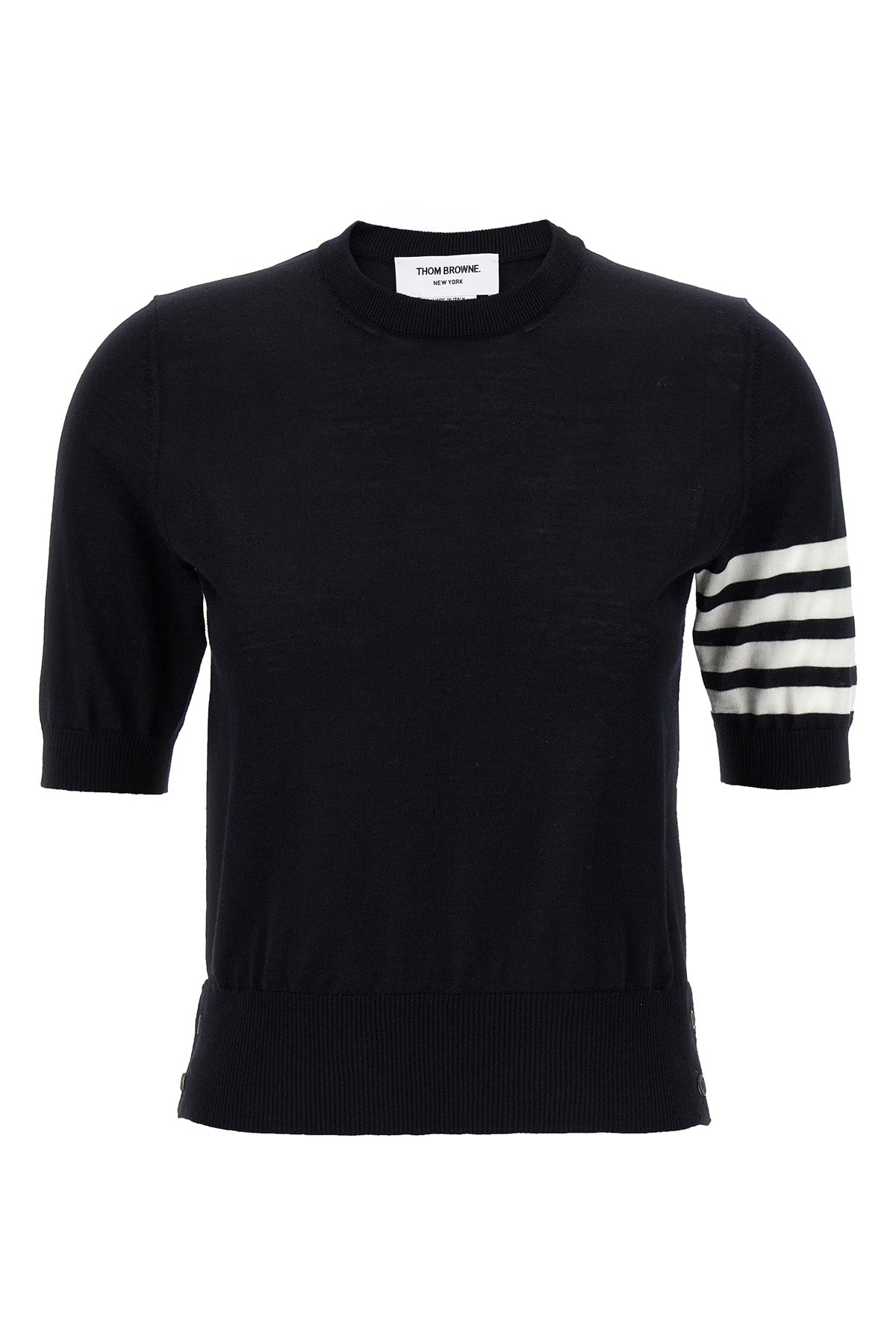 '4-Bar' ウール Tシャツ