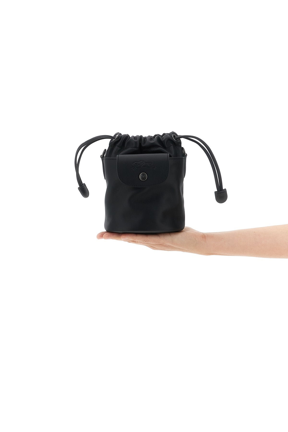 ★Longchamp★ \"Le Pliage Xtra\" XSバケットバッグ 関税込* ル プリアージュ® エクストラ XS バケットバッグ ブラック