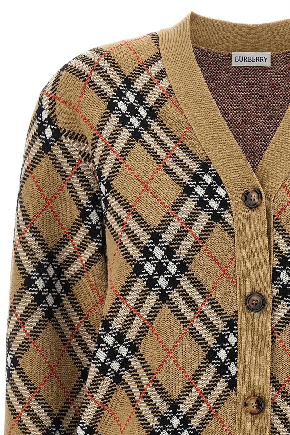 【時間指定不可】 Burberry/バーバリー｜カーディガン チェック バーバリー トップス