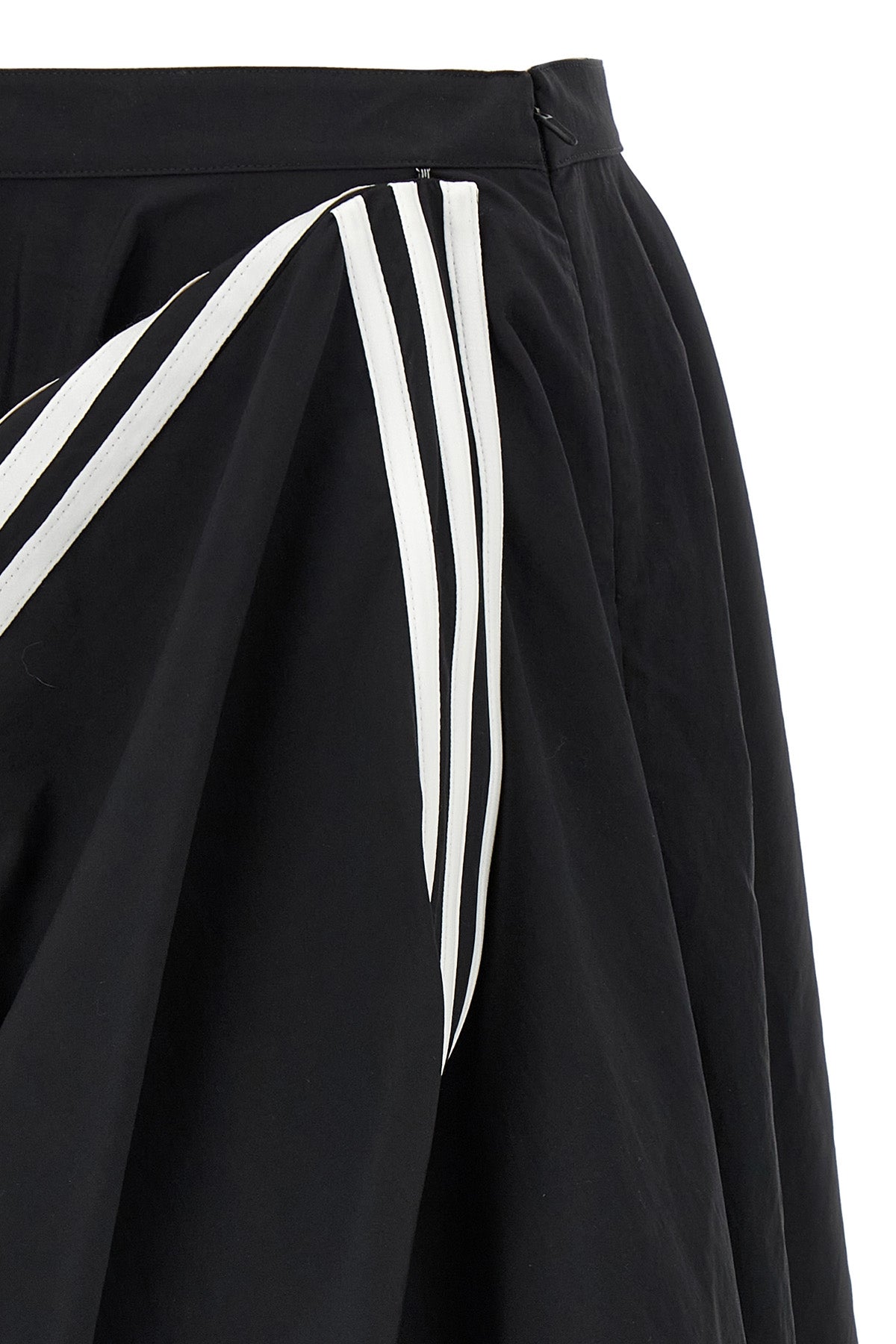 'W wire skirt' ミディ スカート