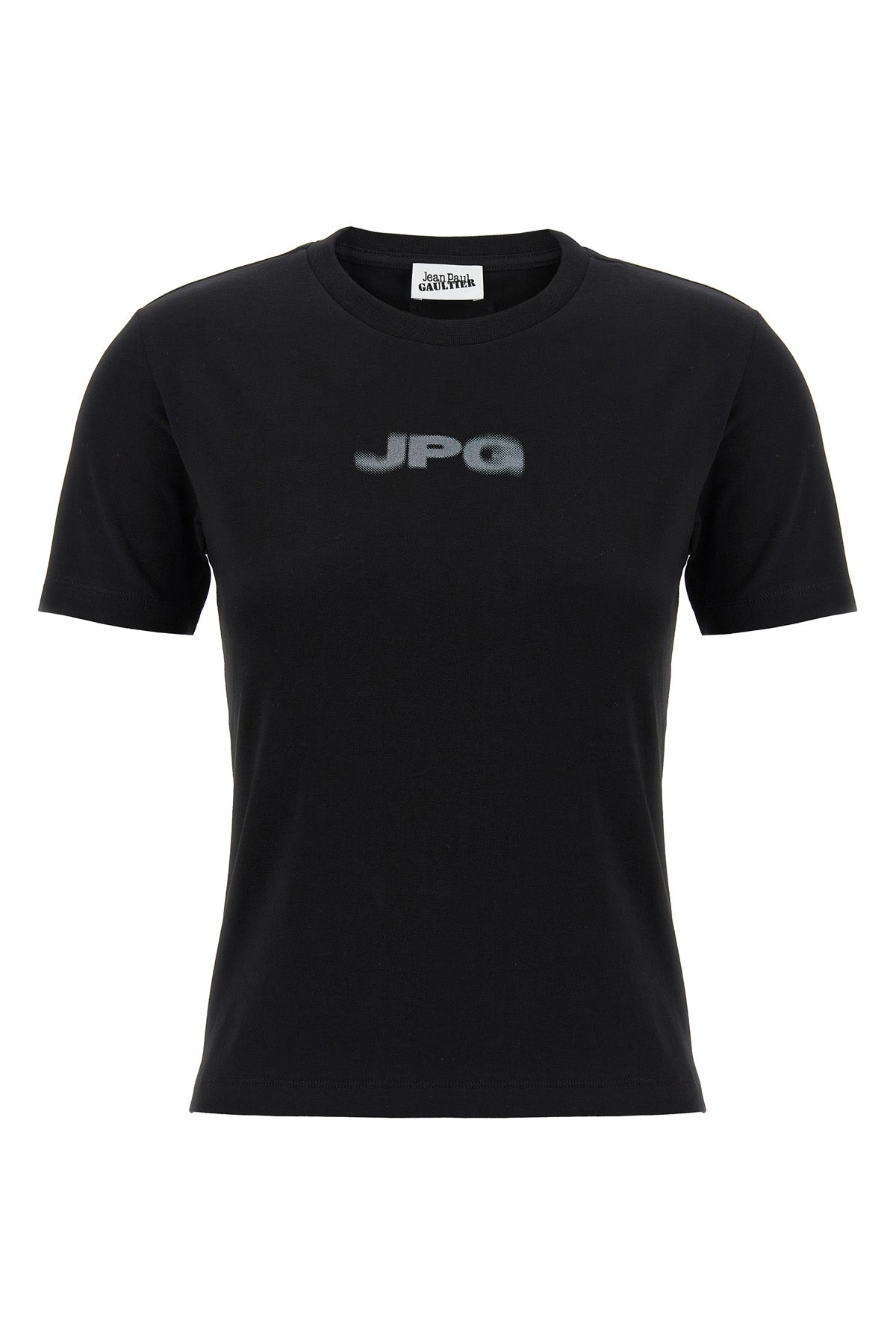 Tシャツ・カットソー JeanPaul GAULTIER 'The Black JPG Baby Tee' T-shirt Jean Paul Gaultier - Jean Paul Gaultier | The Black JPG Baby Tee