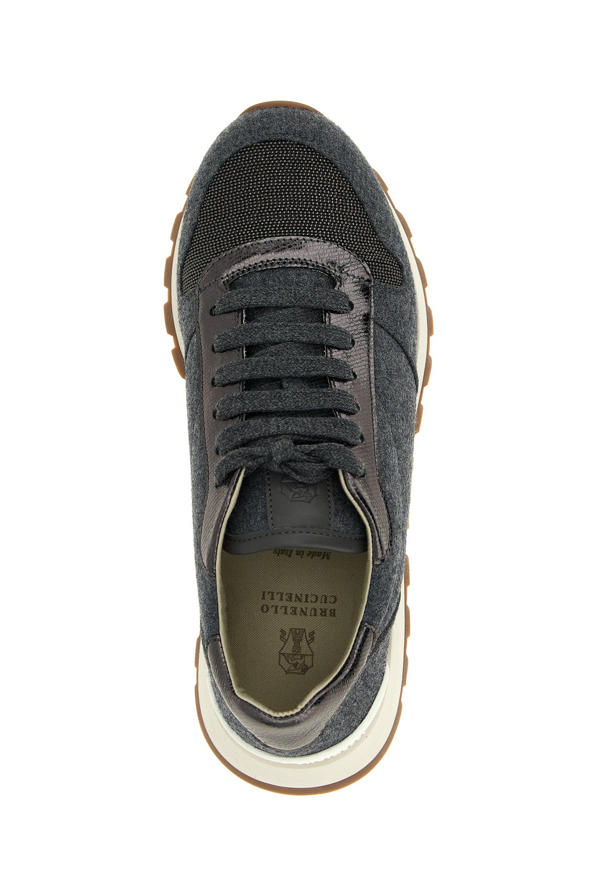 BRUNELLO CUCINELLI-プレシャスディテール ランニングシューズ Brunello Cucinelli/ブルネロ クチネリ|'Runners Precious Toe'