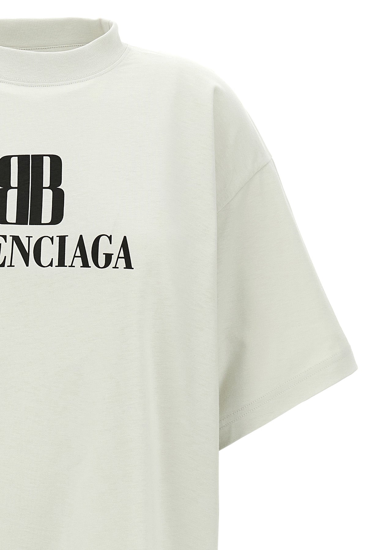 Balenciaga/バレンシアガ｜クロップド ロゴ Tシャツ