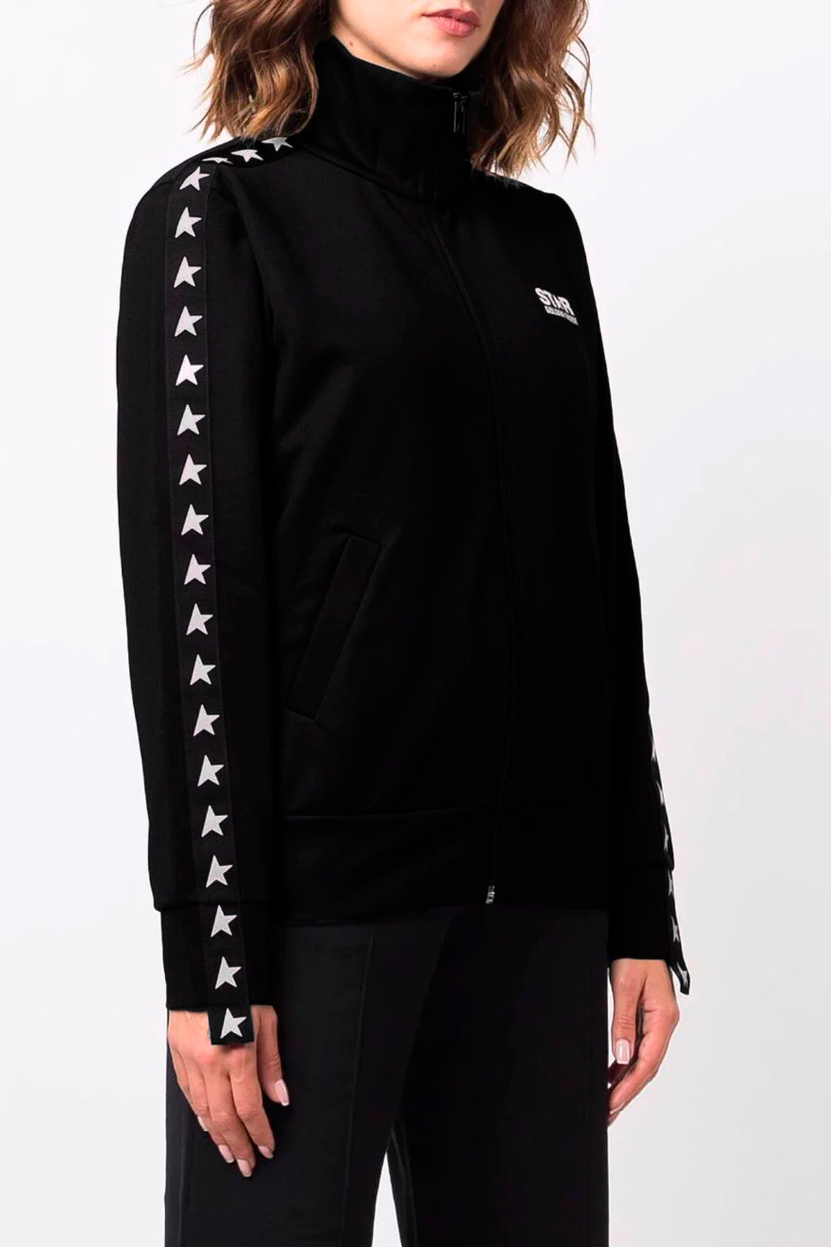 'Zipped Track' スウェットシャツ