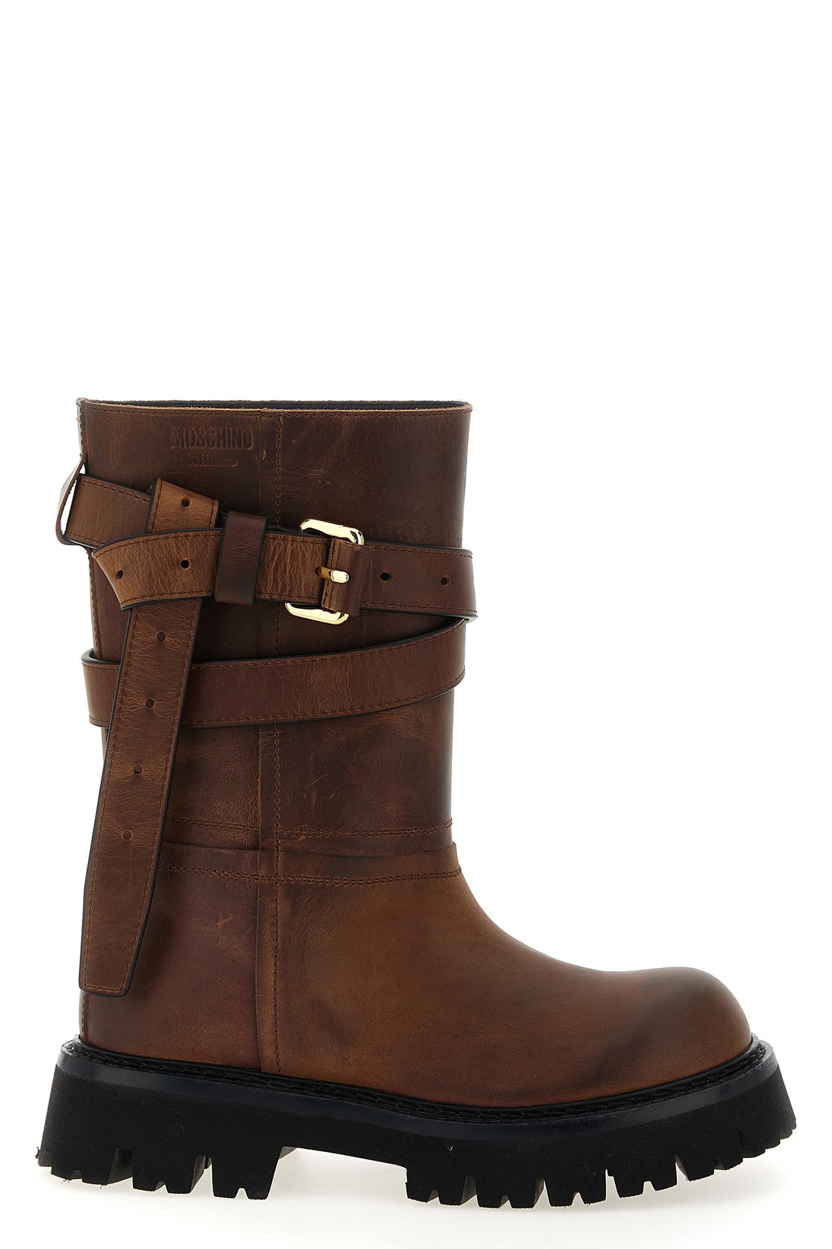 【関税込み】moschino Brick' boots Moschino/モスキーノ｜'Brick' ブーツ