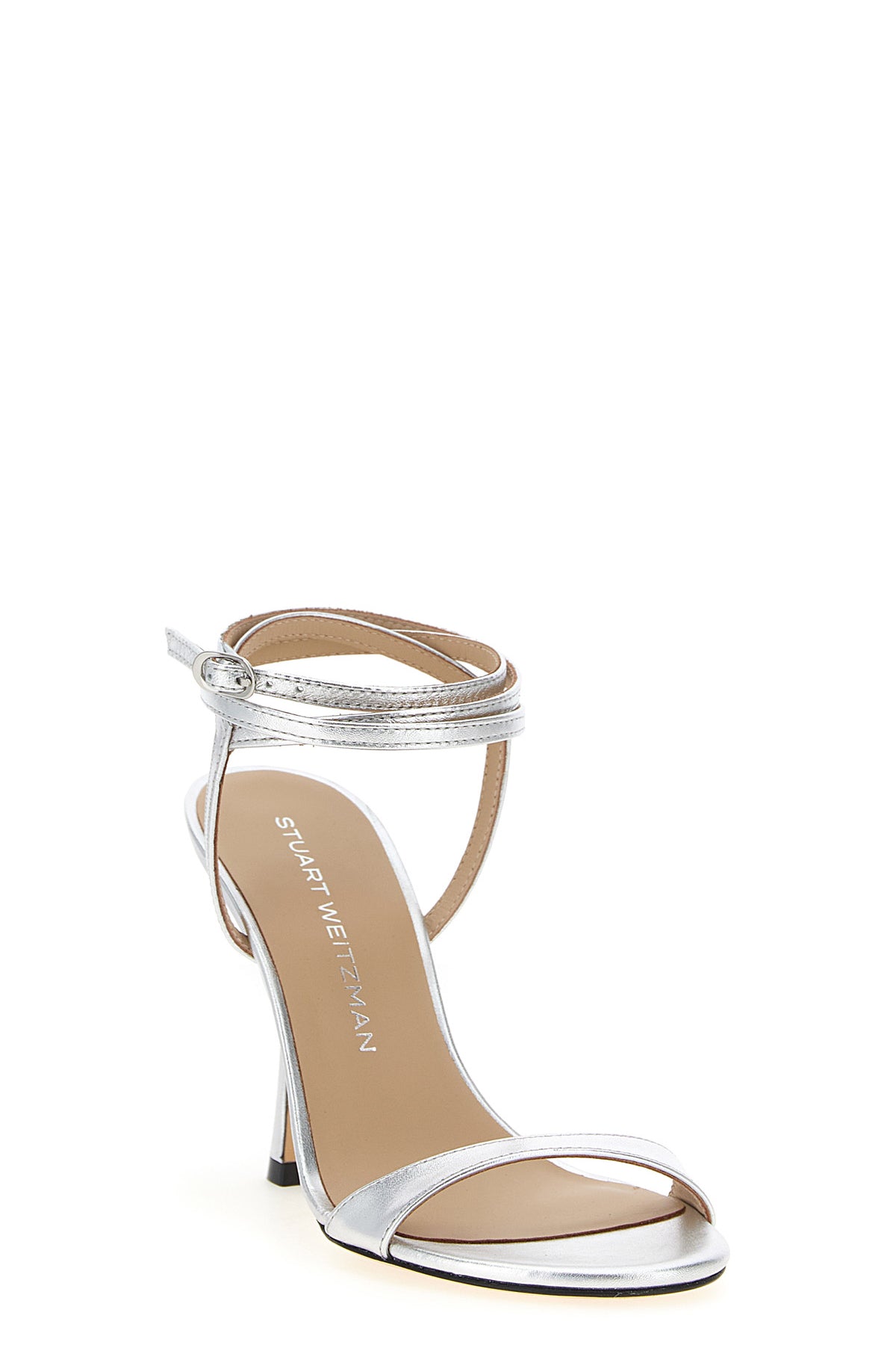 STUART WEITZMAN ブラックスエード サンダル