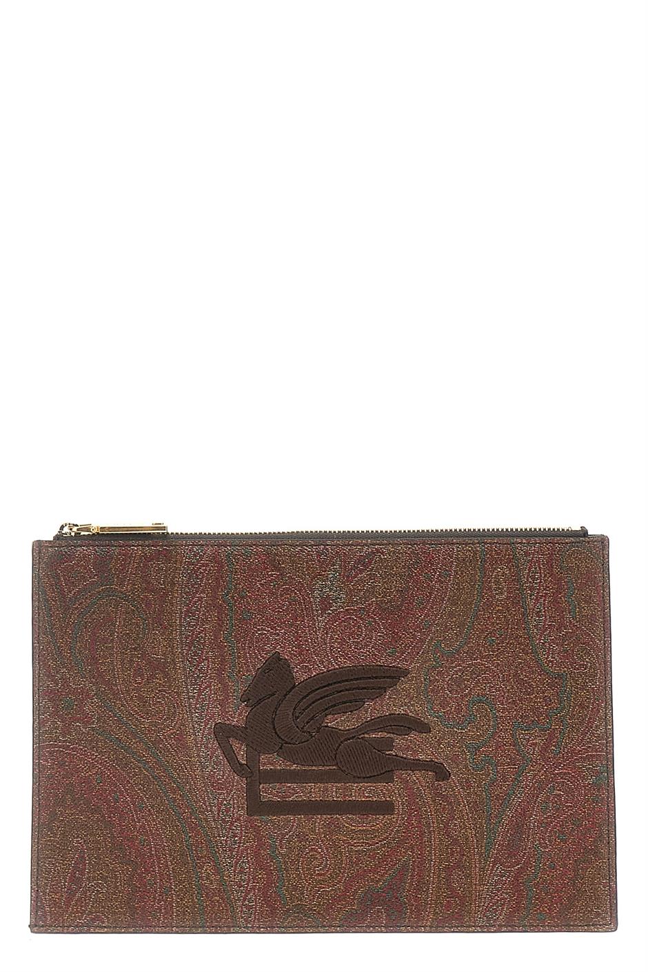 ミディアム 'Paisley' クラッチ バッグ