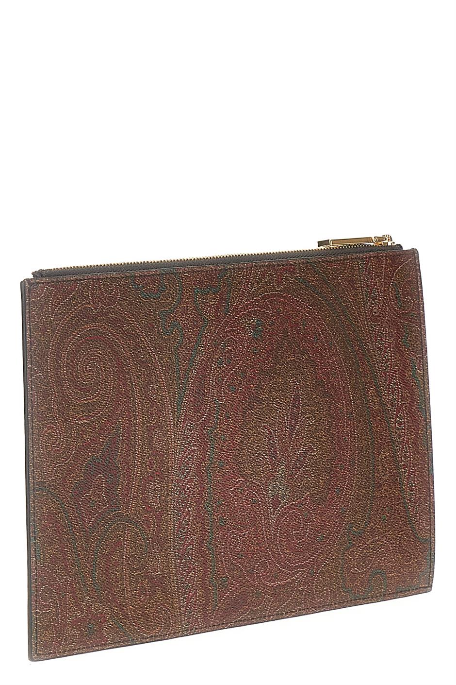 ミディアム 'Paisley' クラッチ バッグ